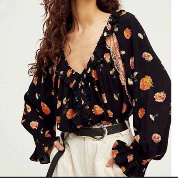 Intimately Free People Poppy Bodysuit Top XS - Picture 3 of 11